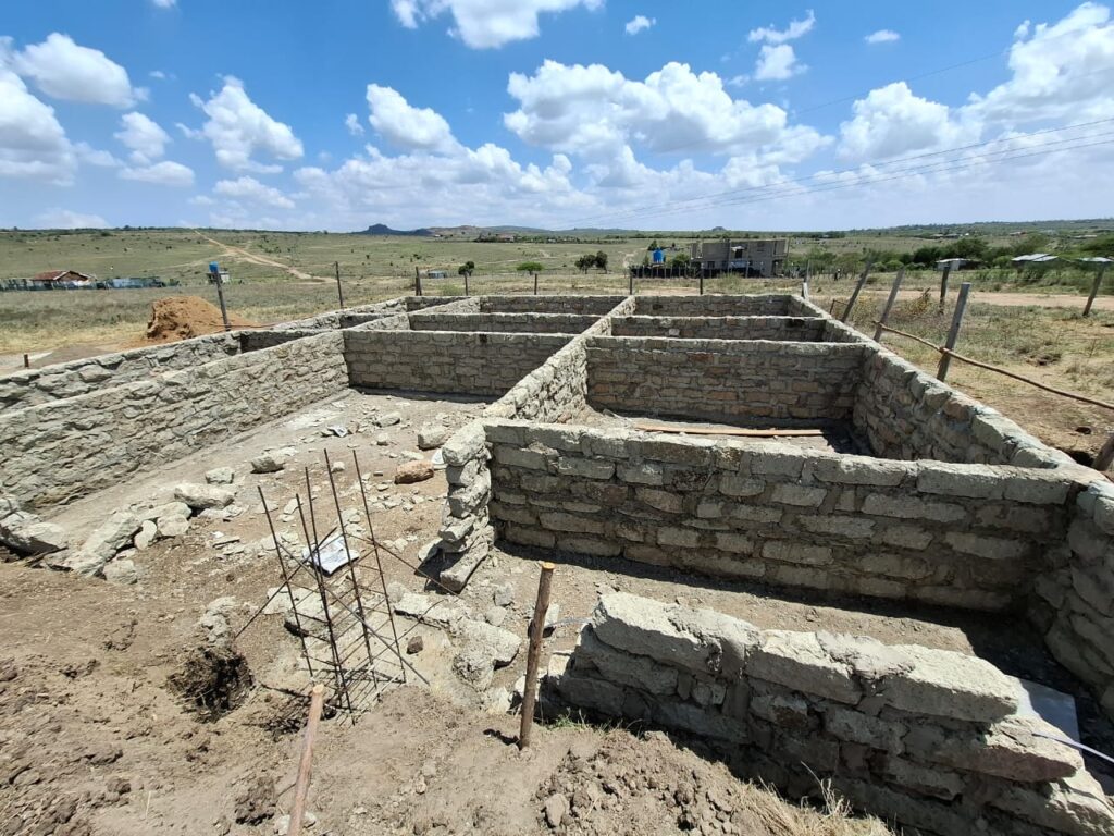 foundation walling complete